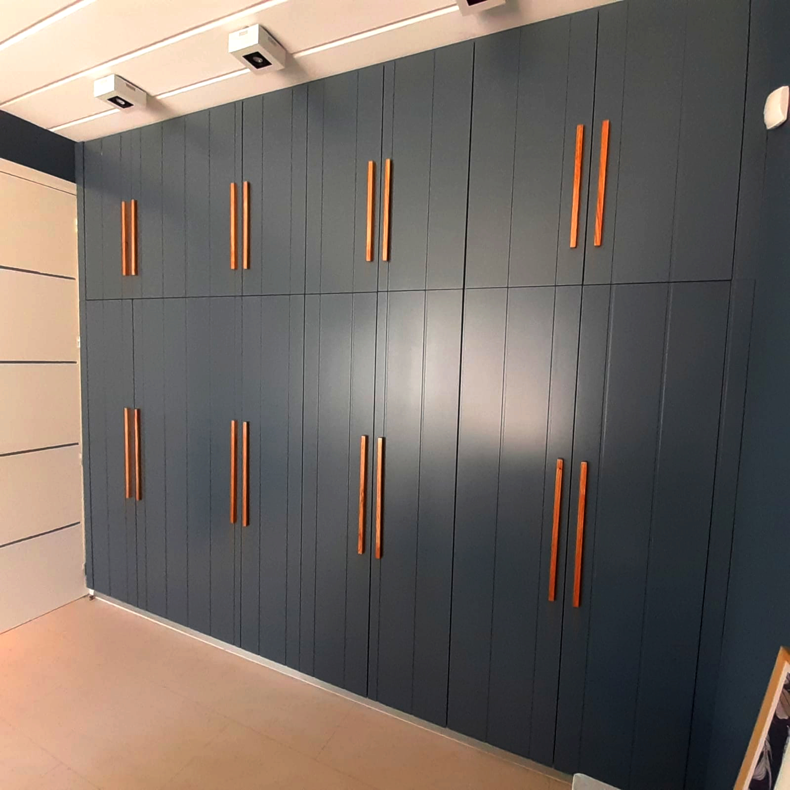 Dormitorio de la Línea Lacquered-Polished